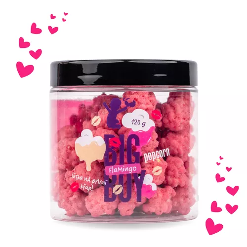 BIG BOY Popcorn Flamingo 120g