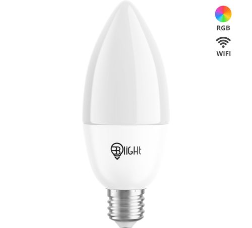 Chytrá žárovka Blight LED, závit E14, 5,5 W, WiFi, APP, stmívatelná, barevná