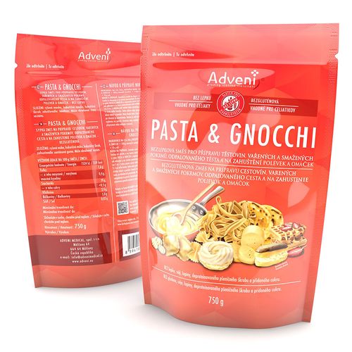 ADVENI Bezlepková směs pro přípravu těstovin PASTA & GNOCCHI 750 g