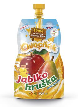 Ovocňák s.r.o. OVOCŇÁK mošt Jablko - Hruška 250ml