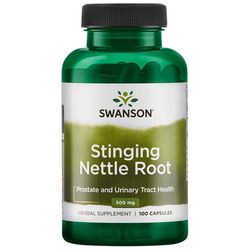 Swanson Stinging Nettle (Extrakt z kopřivy), 500 mg, 100 kapslí