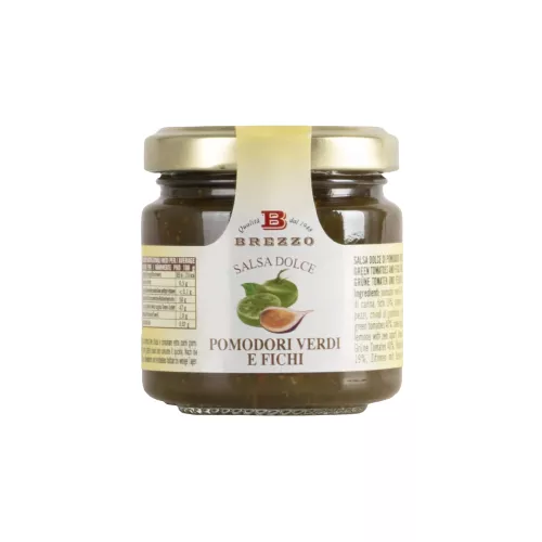 Čatní ze zelených rajčat a fíků, 110 g
