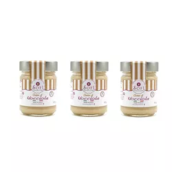 3x Lískooříškový krém 45 %, 190 g - bez palmového oleje