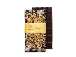 JANEK 64% Čokoláda tmavá s arašídy 105g
