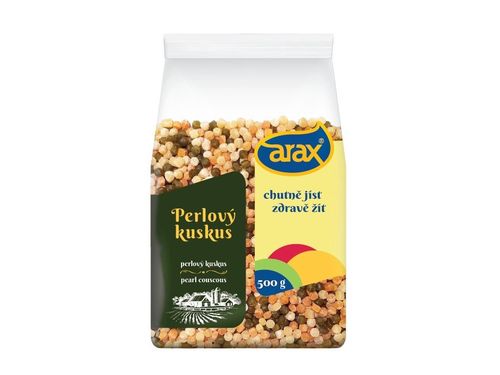 ARAX Kuskus perlový tříbarevný semolina 500 g