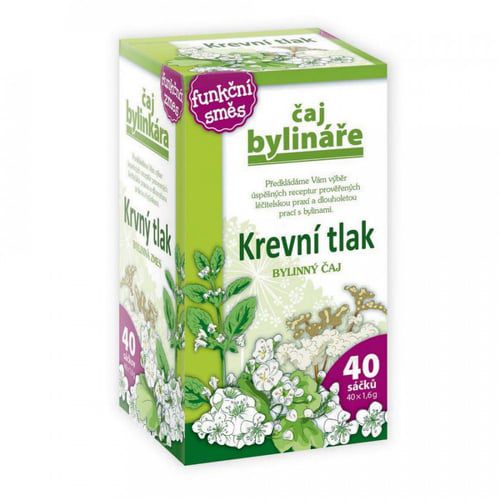 Apotheke Čaj Bylináře krevní tlak 40 sáčků