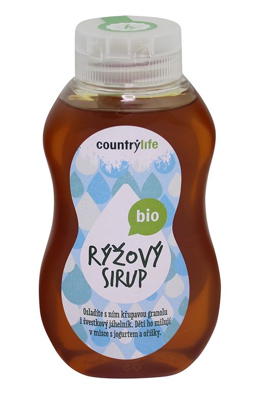 Zdraví z přírody COUNTRY LIFE Sirup rýžový 250ml BIO