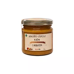 Arašído-Lískový krém s nugátem 190g