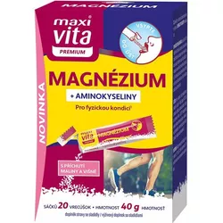 Premium Magnézium a aminokyseliny 20 sáčků
