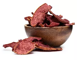 Jablka sušená plátky s borůvkovým prachem 225 g