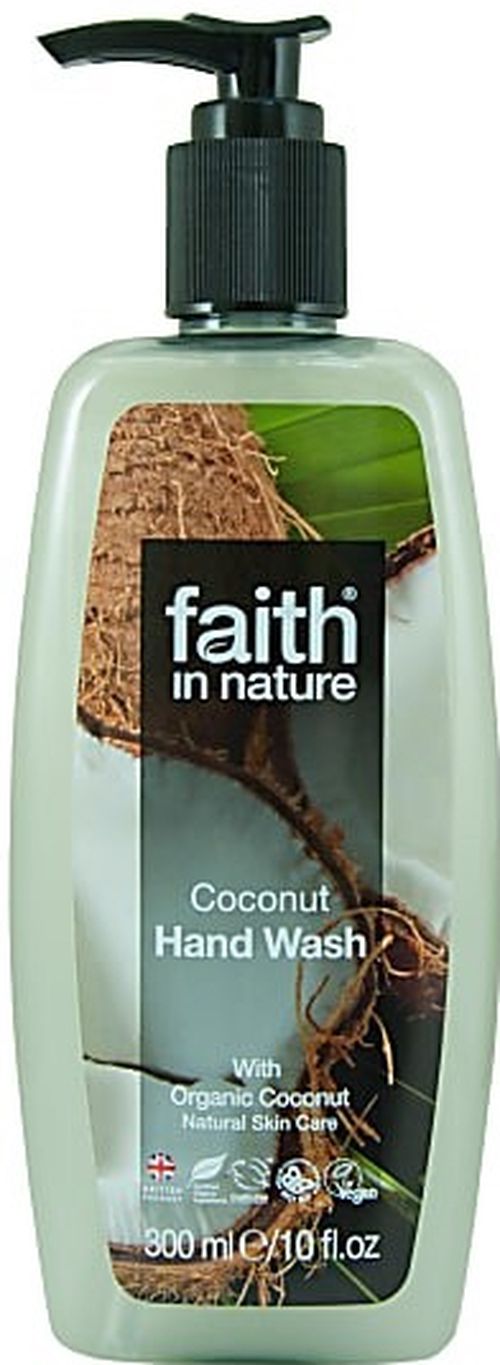 Faith in Nature, Tekuté mýdlo s kokosem, 300ml