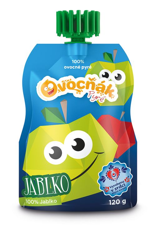 OVOCŇÁK pyré 100% Jablko 120g