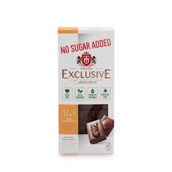 Glomex, s.r.o. Taitau Exclusive Selection Mléčná čokoláda BEZ CUKRU 46% 100 g