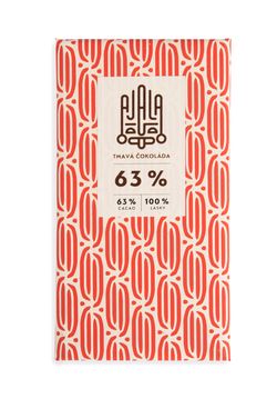 Ajala - Tmavá čokoláda 63% BIO, 45g *CZ-BIO-001 certifikát