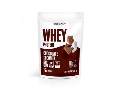 DESCANTI s.r.o Descanti whey protein - čokoláda a kokos Množství: 500 g