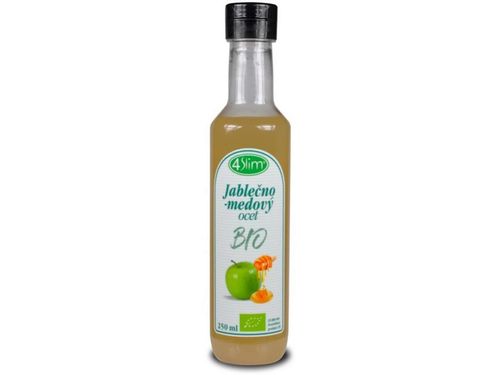 4Slim Jablečno-medový ocet BIO 250 ml