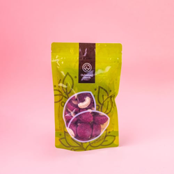 Zmrzlinový kopeček borůvka a kešu