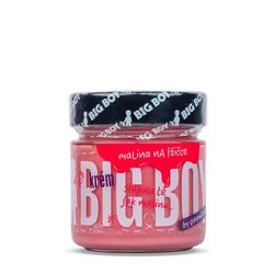 BIG BOY Malina na lžičce - Mandlovo - kokosový krém s malinami by @kamilasikl 220 g