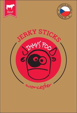 Jimmys Food Jimmy´s Food sušené maso jerky tyčinky 20G