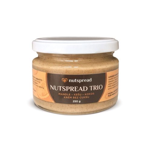 Nutspread TRIO Pasta ze tří druhů ořechů 250 g