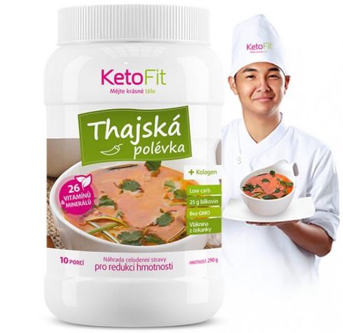 Thajská proteinová polévka 290 g, 10 porcí