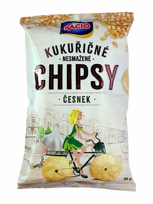 Racio Chipsy česnek 80 g