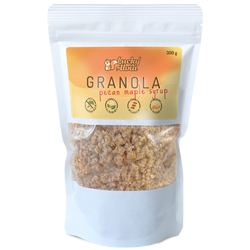 Granola pecan maple syrup