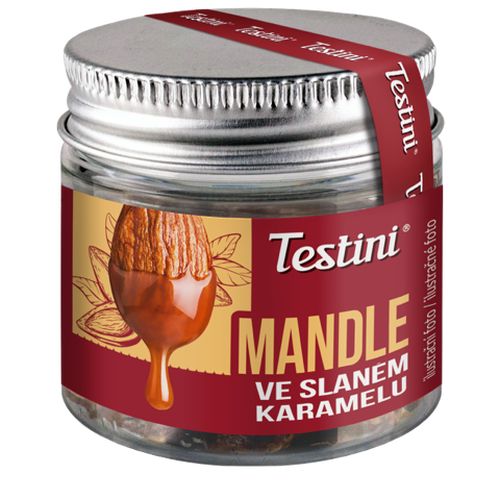 Testini Mandle ve slaném karamelu 90 g