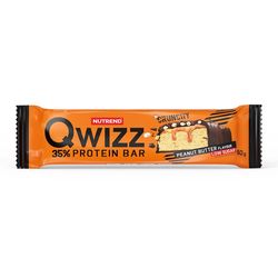 Nutrend Qwizz Protein Bar 60 g - arašídové máslo