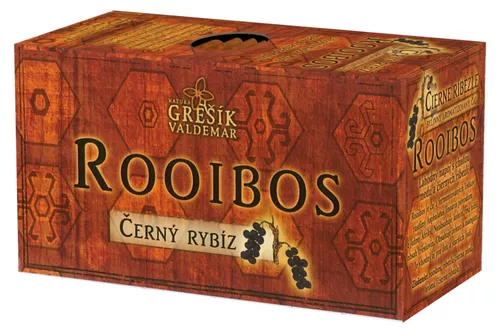 Rooibos černý rybíz 20 sáčků 30 g