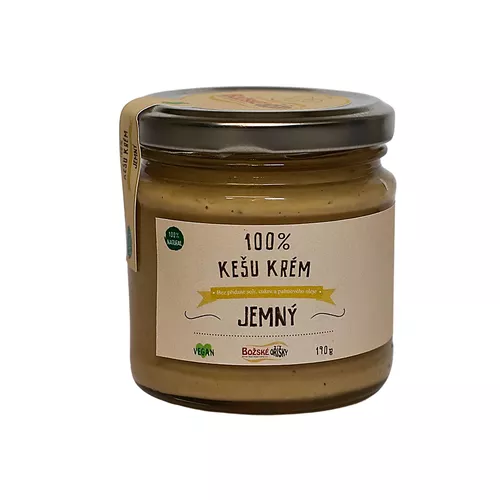 100% Kešu krém - jemný 190g