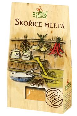 GREŠÍK Dobré koření Skořice mletá 50g