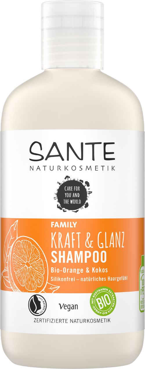 Sante - Posilující šampon, Bio Pomeranč & Kokos, 250 ml