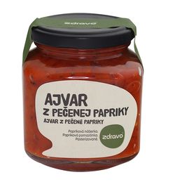 ZDRAVO Ajvar z pečených paprik 300g