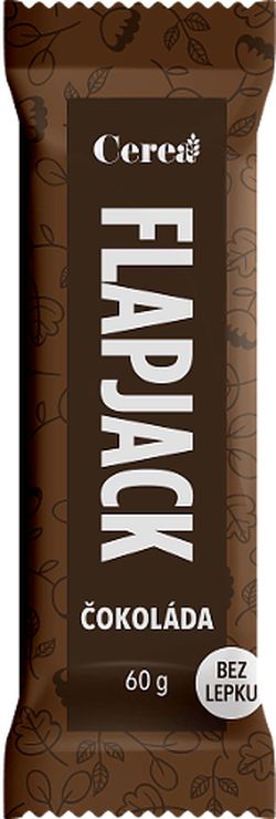 CereaBar Cerea Flapjack BELGICKÁ ČOKOLÁDA BEZ LEPKU 60g