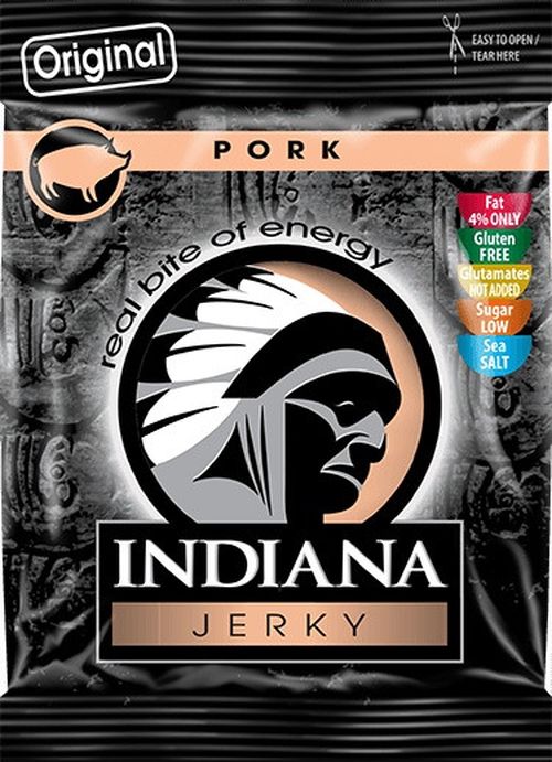 INDIANA s.r.o. INDIANA Jerky ORIGINAL - sušené vepřové maso Množství: 25 g