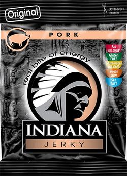 INDIANA s.r.o. INDIANA Jerky ORIGINAL - sušené vepřové maso Množství: 25 g