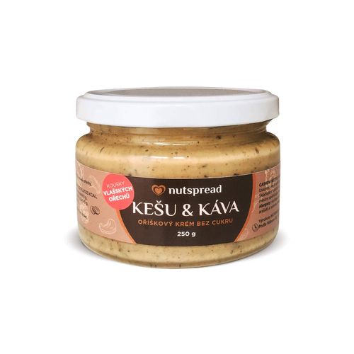 Nutspread Kešu máslo s kávou 250 g