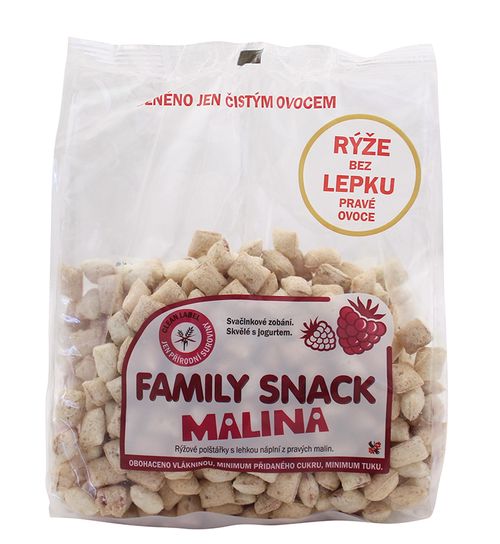 Family snack MALINA sáček 200g