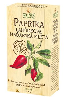 GREŠÍK Dobré koření Paprika lahůdková maďarská 100g