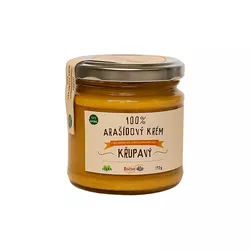 100% Arašídový krém - křupavý 190 g