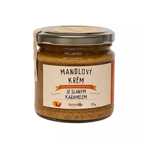 Mandlový krém se slaným karamelem 190 g
