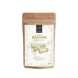 Natu Zázvor prášek BIO 80 g