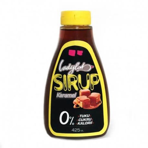 Ladylab Zero sirup karamel 425 ml