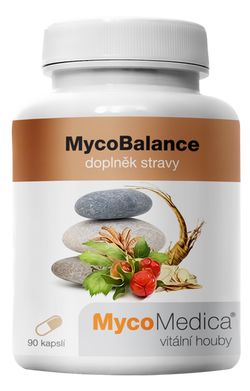 MycoMedica - MycoBalance v optimálním složení, 90 rostlinných kapslí