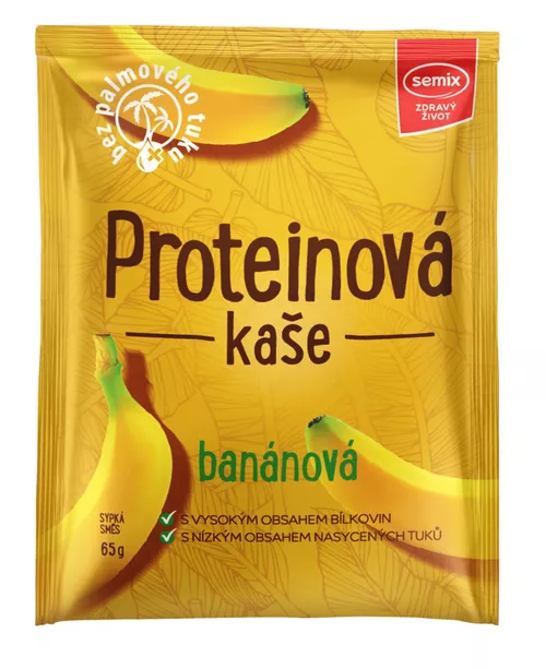 SEMIX Proteinová kaše banánová 65 g