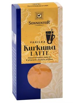 Sonnentor Kurkuma Latte - vanilka , 60 g *CZ-BIO-002 certifikát