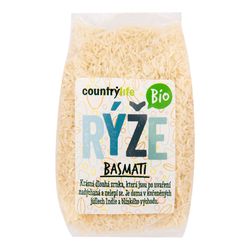 CountryLife - Rýže basmati BIO, 1kg *cz-bio-001certifikát