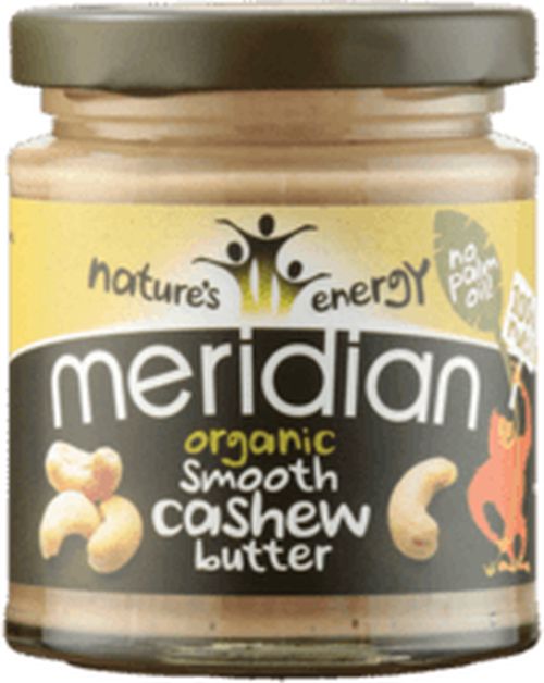 Meridian Organic máslo z kešu oříšků jemné 170 g