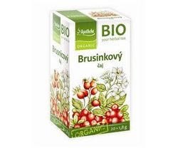 Apotheke BIO Brusinkový ovocný čaj 20 x 1,8 g